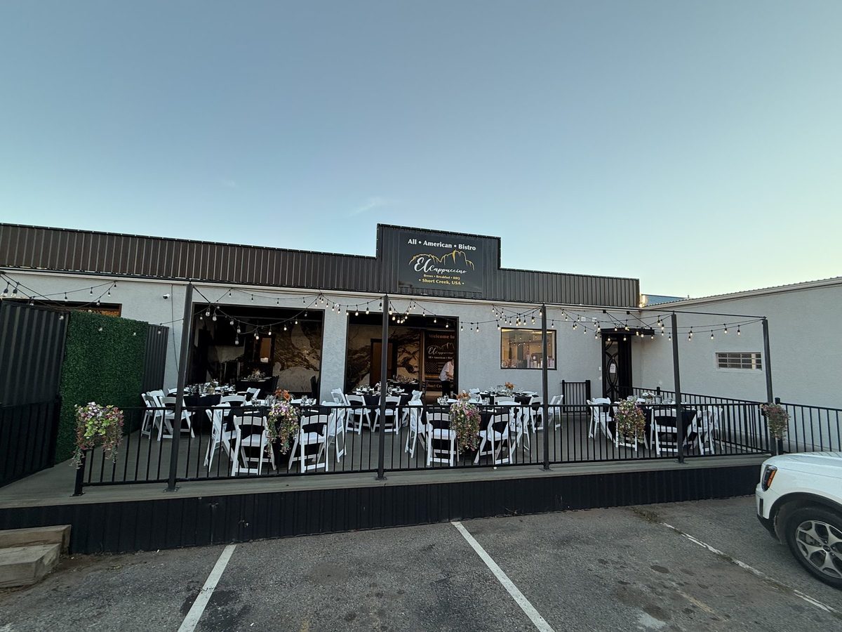 El Cappuccino building and sign on Utah Avenue